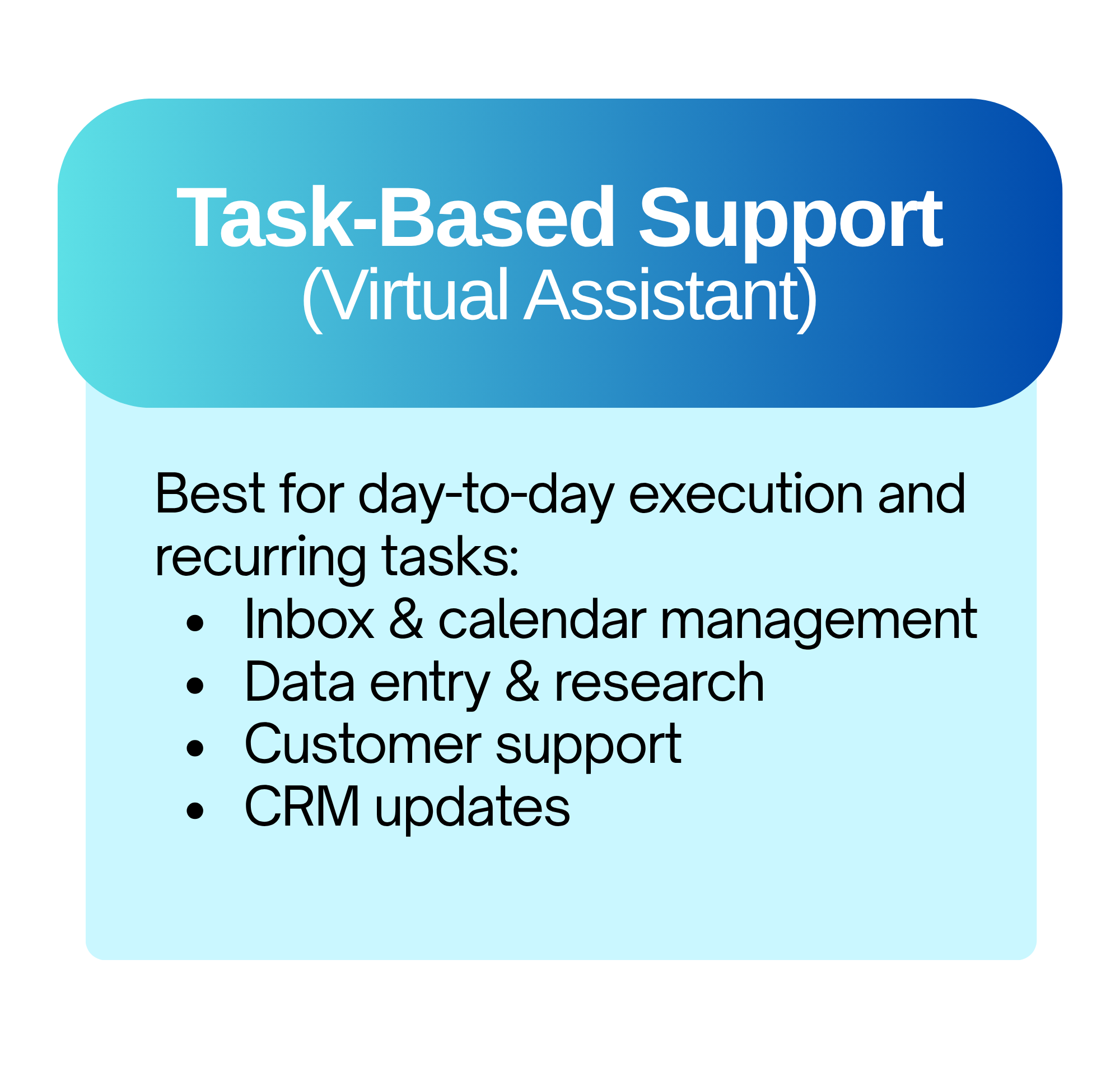 Filiverse - Task-Based Support Virtual Assistant